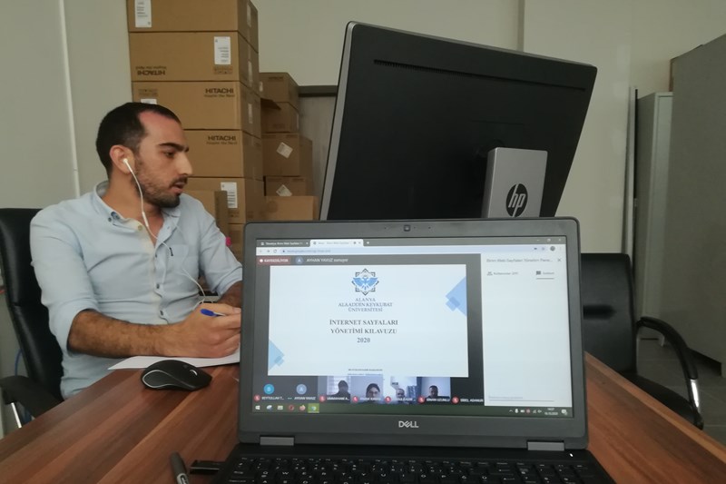 A MEETING WAS ORGANIZED WITH DEPARTMENTAL WEB PAGE ADMINISTRATORS A MEETING WAS ORGANIZED WITH DEPARTMENTAL WEB PAGE ADMINISTRATORS